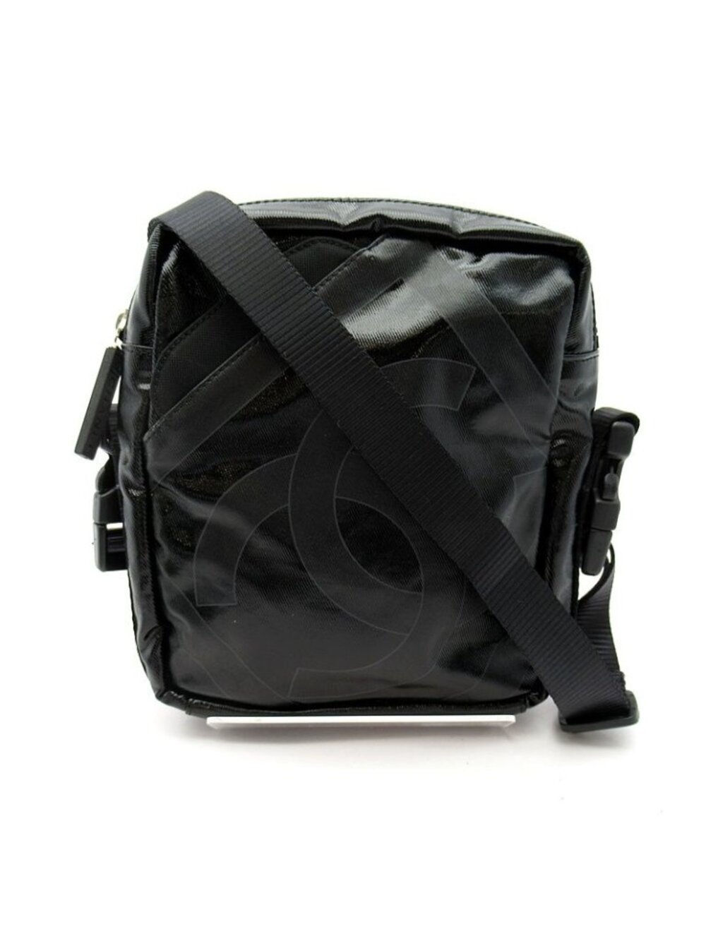 Chanel Sports Line Shoulder Bag Black